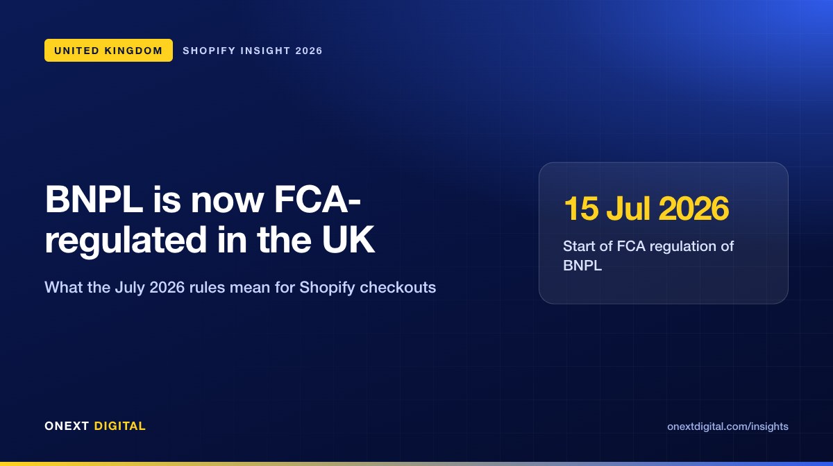 Featured graphic showing UK BNPL regulation started on 15 July 2026