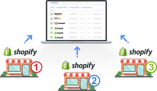 Shopify multiple stores