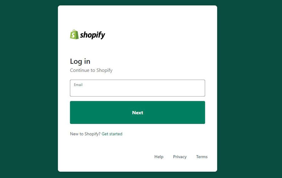 test credit card shopify