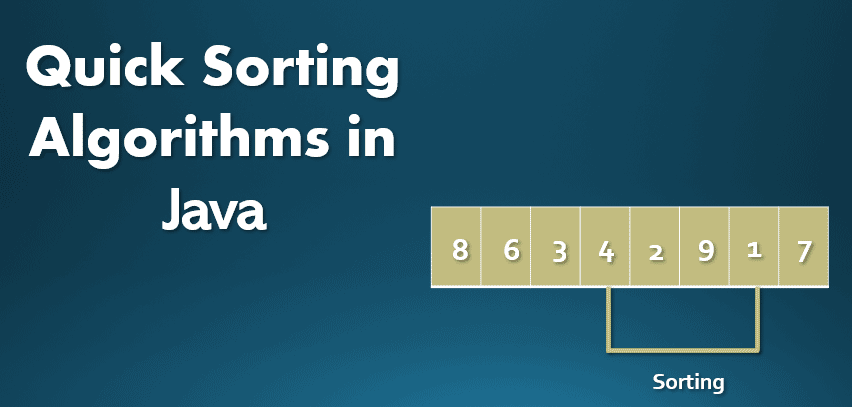 Sorting algorithms java