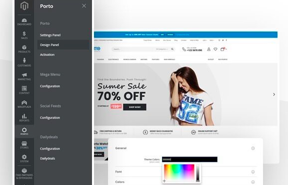 Magento 2 theme for Porto