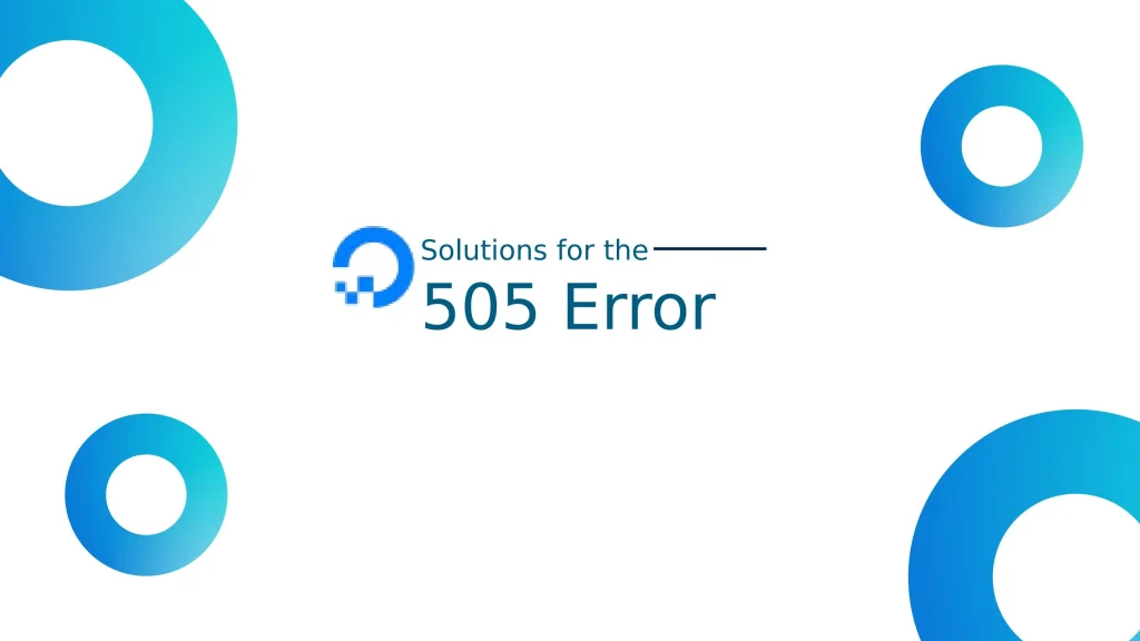 505 errors