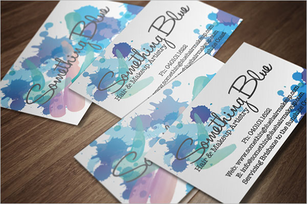 artist business card examples