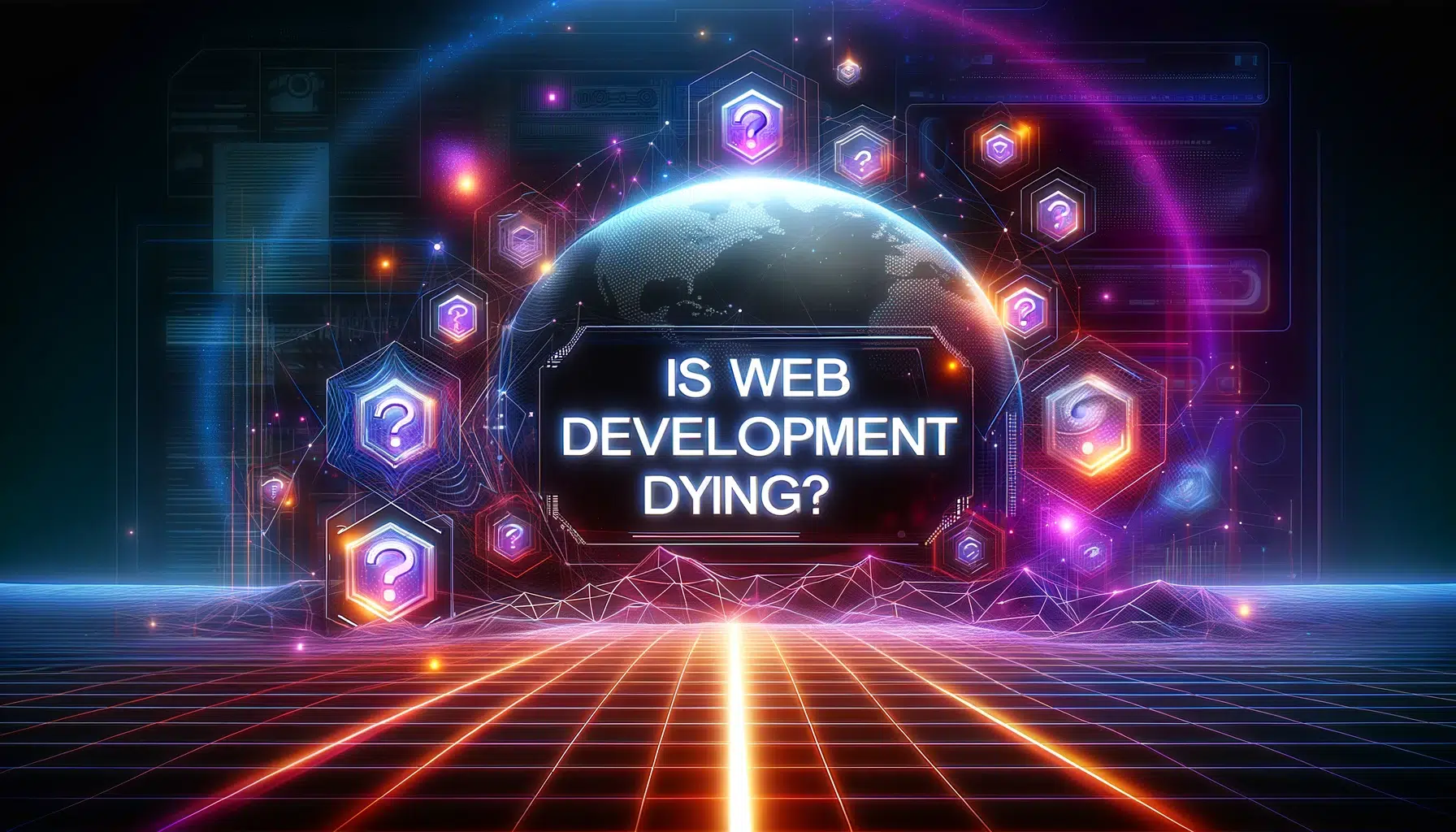 is web development dying