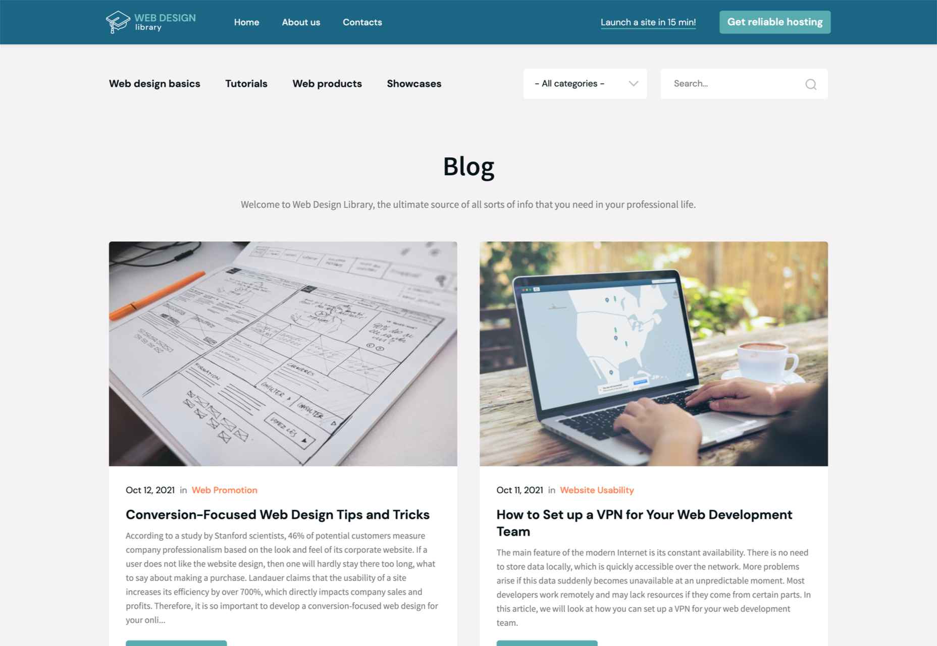 web design blog