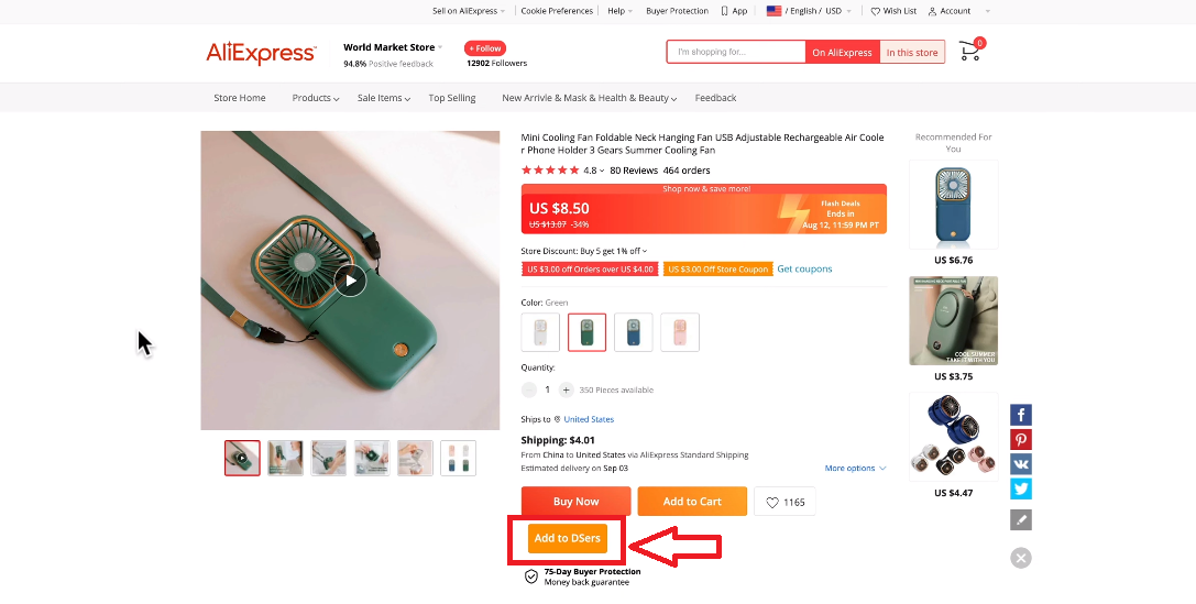 how to connect aliexpress to shopify