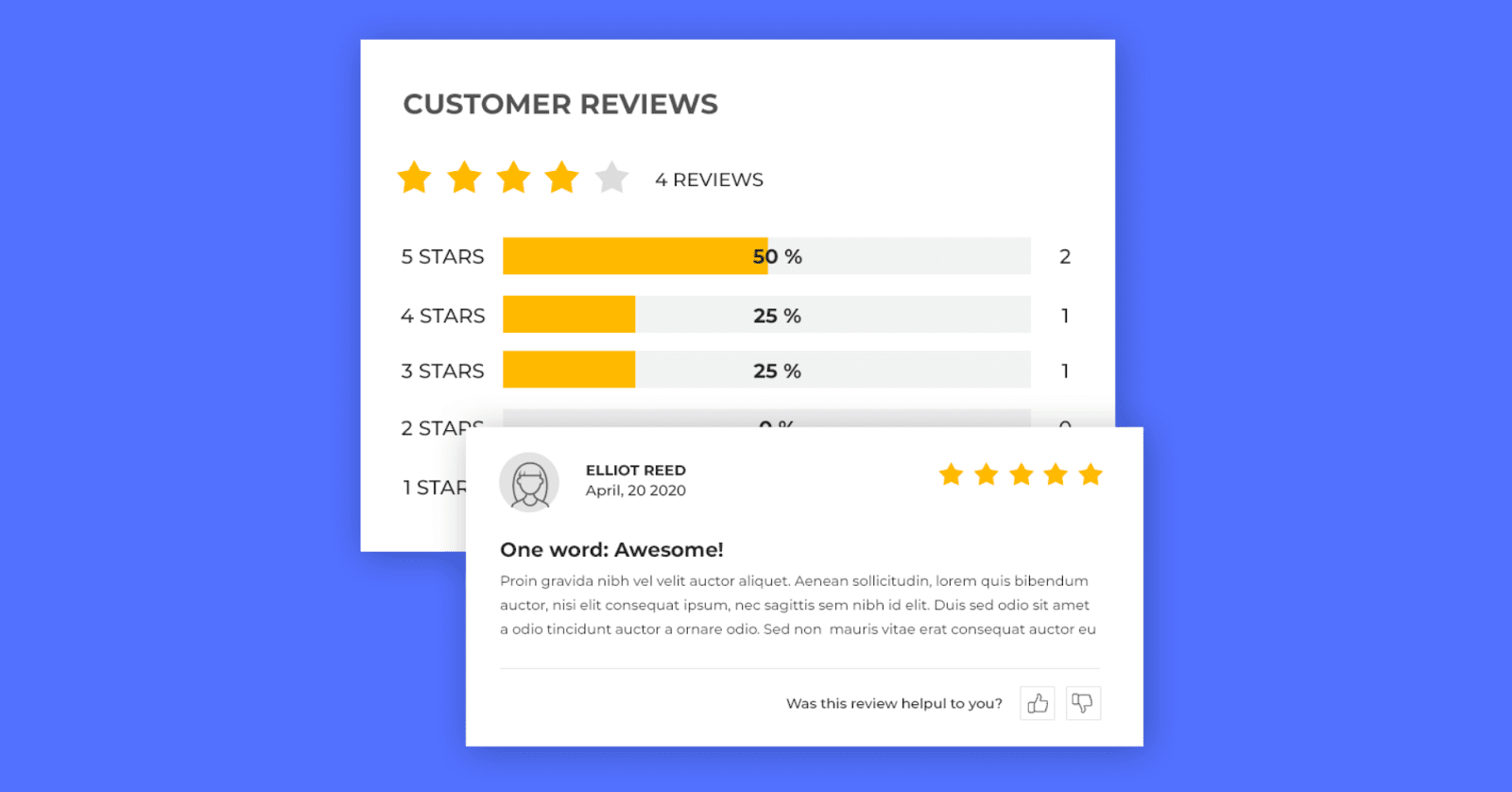 woocommerce reviews