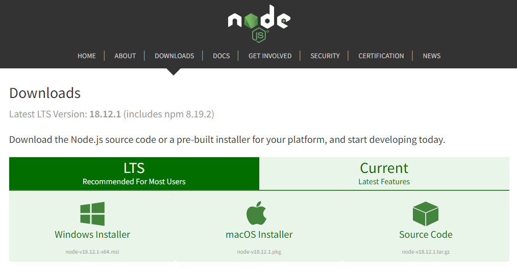 node.js