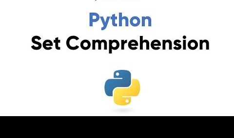 python set comprehension