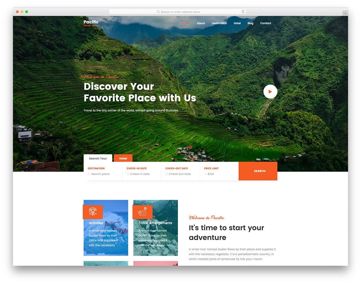 Thiết Kế Website Ngành Du Lịch 2025: Bí Quyết Thu Hút Khách Hàng Mới thiết kế website ngành du lịch