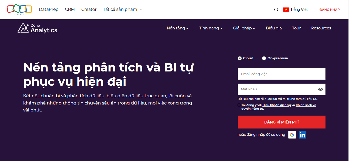 Zoho Analytics 2025: Hướng Dẫn Chi Tiết, Tính Năng Nổi Bật và Chi Phí zoho analytics
