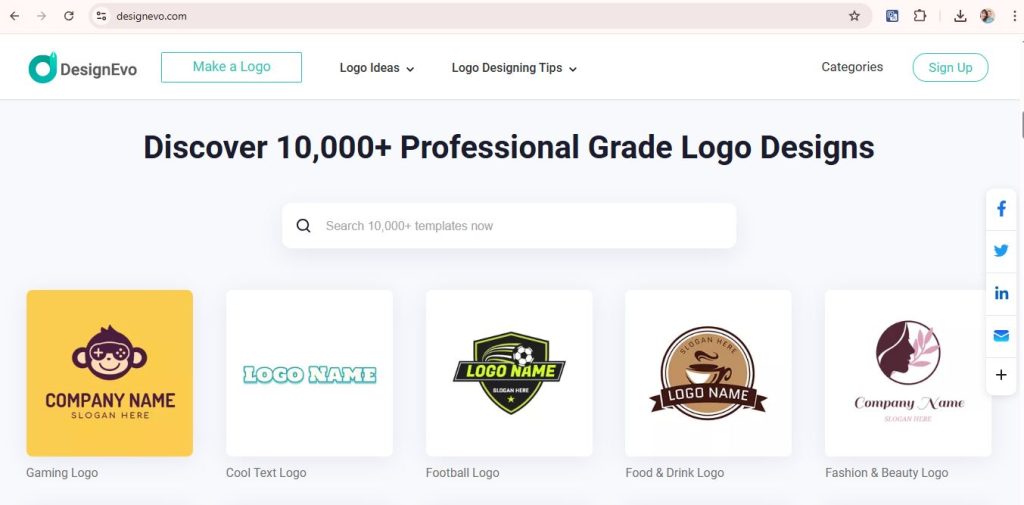 Web tạo logo miễn phí: Giải pháp cho người không biết thiết kế web tạo logo miễn phí