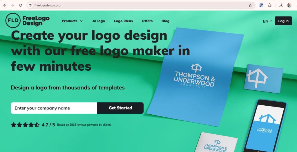 Web tạo logo miễn phí: Giải pháp cho người không biết thiết kế web tạo logo miễn phí