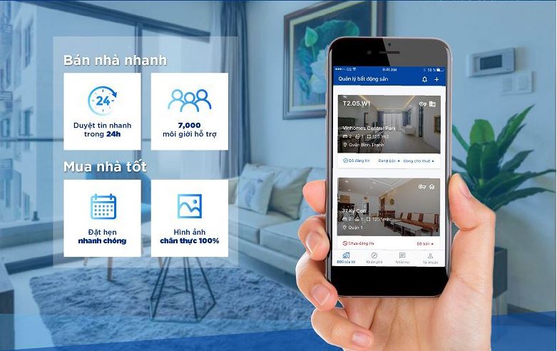 Thiết kế app bất động sản và xu hướng phát triển App bất động sản