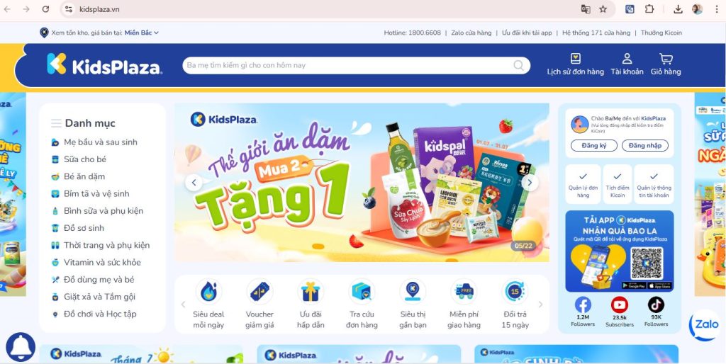 Tại sao doanh nghiệp của bạn cần một website mẹ và bé chuyên nghiệp và hiện đại? Website mẹ và bé