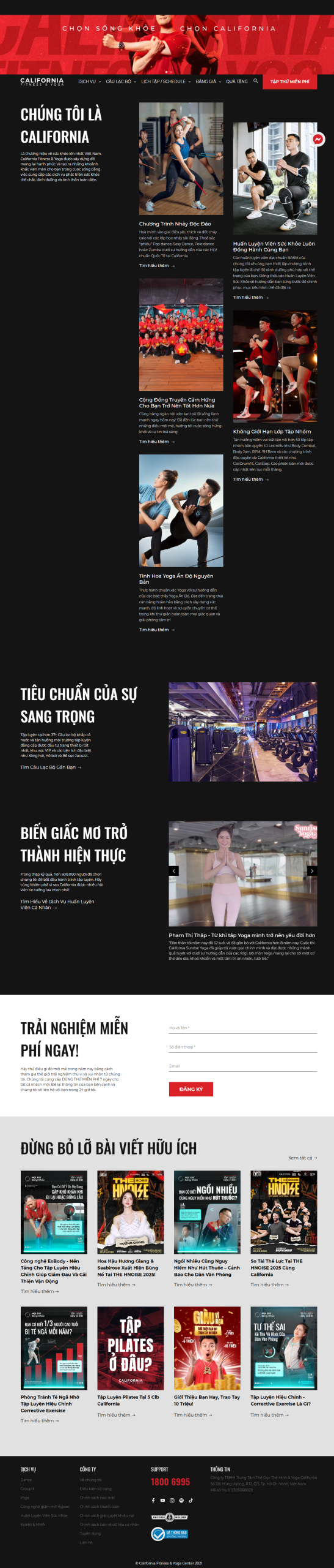 Website Phòng Tập Gym Là Gì? Cách Thiết Kế Website Phòng Gym Hiệu Quả Nhất Website phòng gym