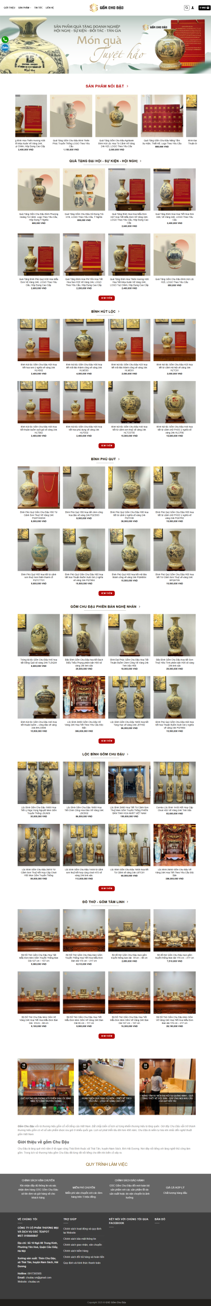 So Sánh Website Gốm Sứ Và Cửa Hàng Truyền Thống: Đâu Là Lựa Chọn Tối Ưu Hiện Nay? Website gốm sứ