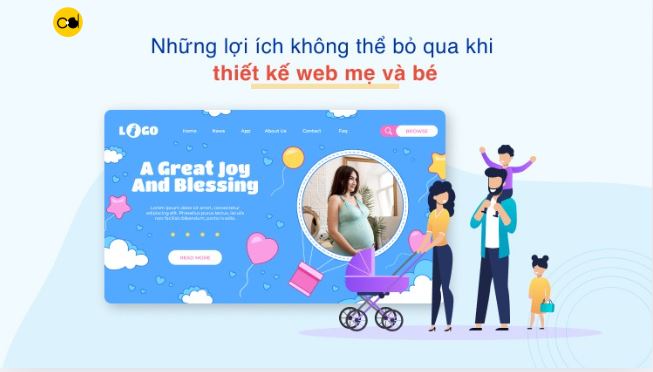 Tại sao doanh nghiệp của bạn cần một website mẹ và bé chuyên nghiệp và hiện đại? Website mẹ và bé