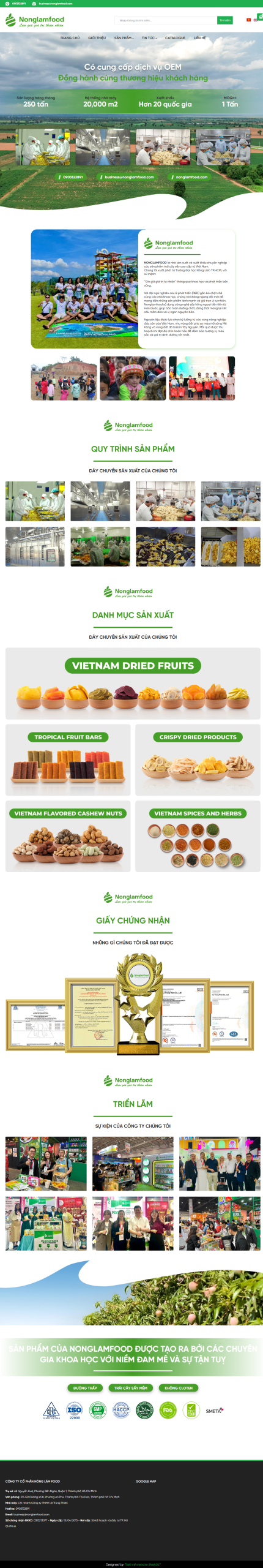 Tại Sao Website Nông Sản Là Chìa Khóa Thành Công Cho Doanh Nghiệp Của Bạn? Website nông sản