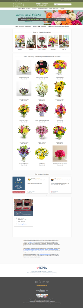 Top 10 Giao Diện Website Hoa Và Quà Tặng Được Yêu Thích Nhất 2025 Website hoa và quà tặng
