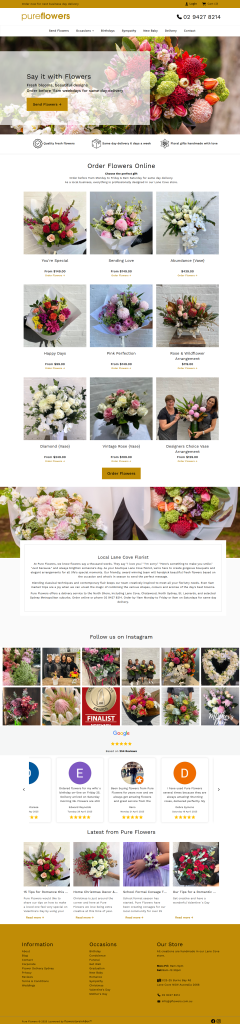 Top 10 Giao Diện Website Hoa Và Quà Tặng Được Yêu Thích Nhất 2025 Website hoa và quà tặng